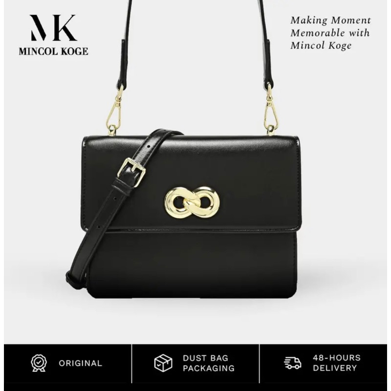 Alexa Bag [Tas fashion wanita PU leather Selempang sling Bag]