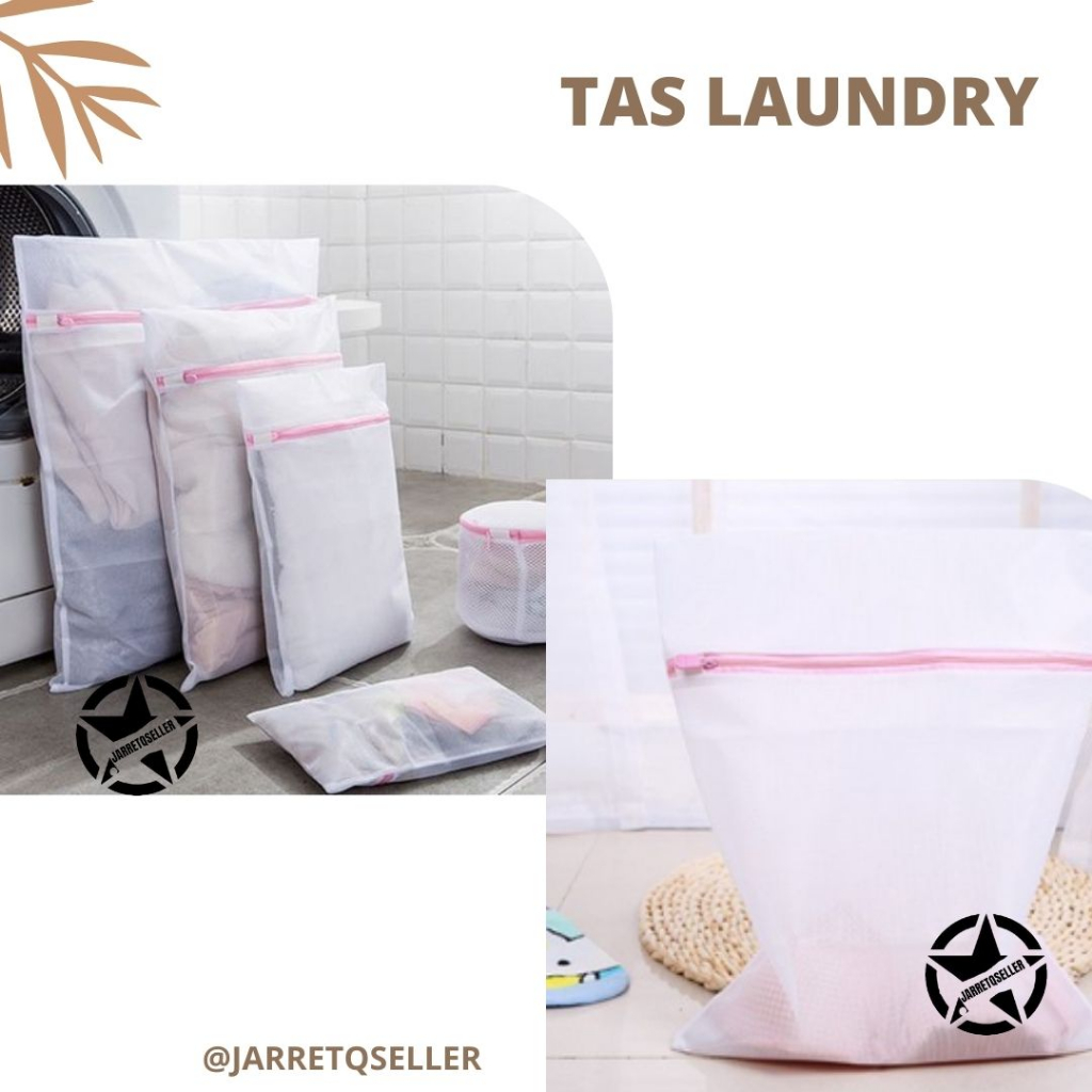 🆕 Jaring Baju Kotor Kantong Mesin Cuci | Laundry Bag Jaring Baju Kotor  | Tas Baju Kotor Bra Celana 