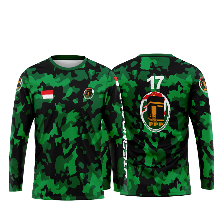 BAJU fullprint partai ppp hijau menduani indonesiakan dengan ppp baju unik sublime