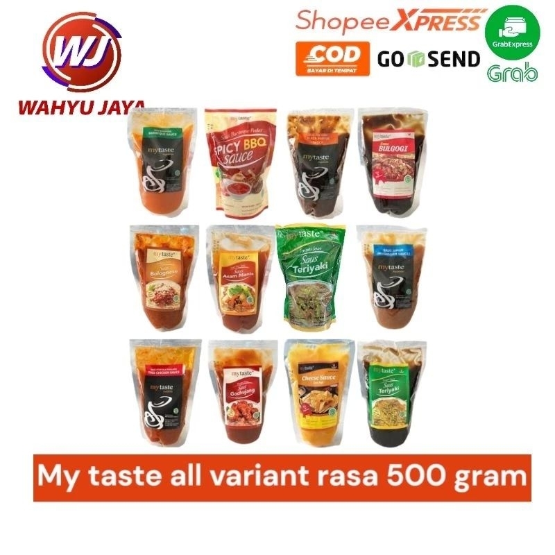 

My taste sauce 500gram All variant rasa