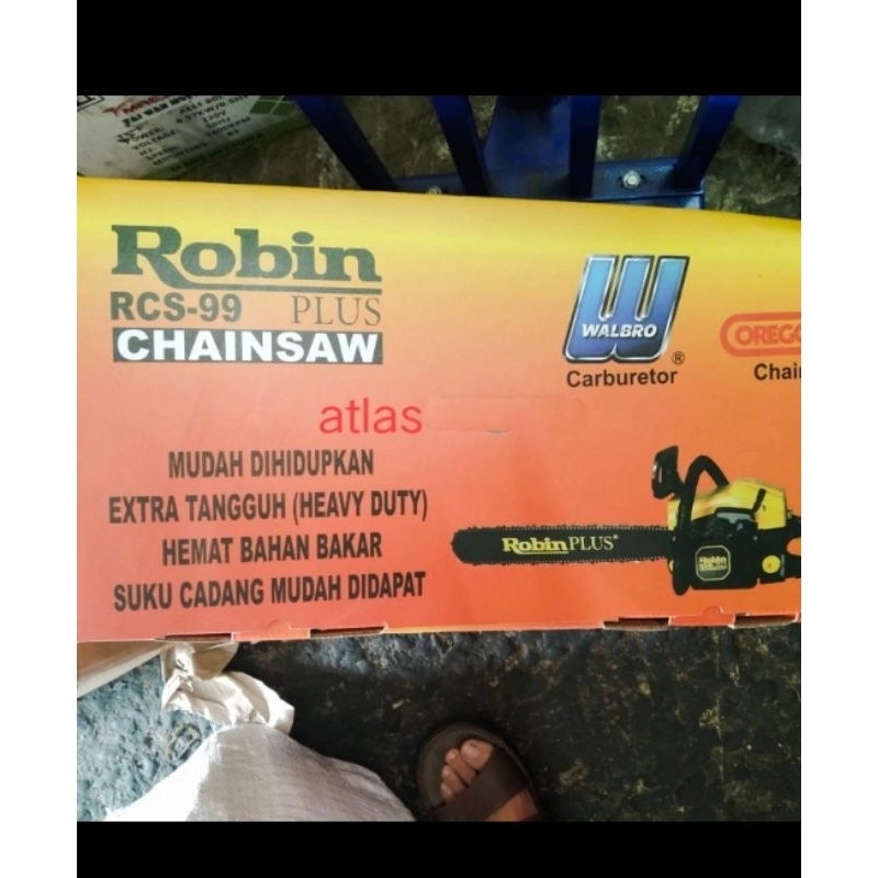 chainsaw mesin gergaji kayu robin