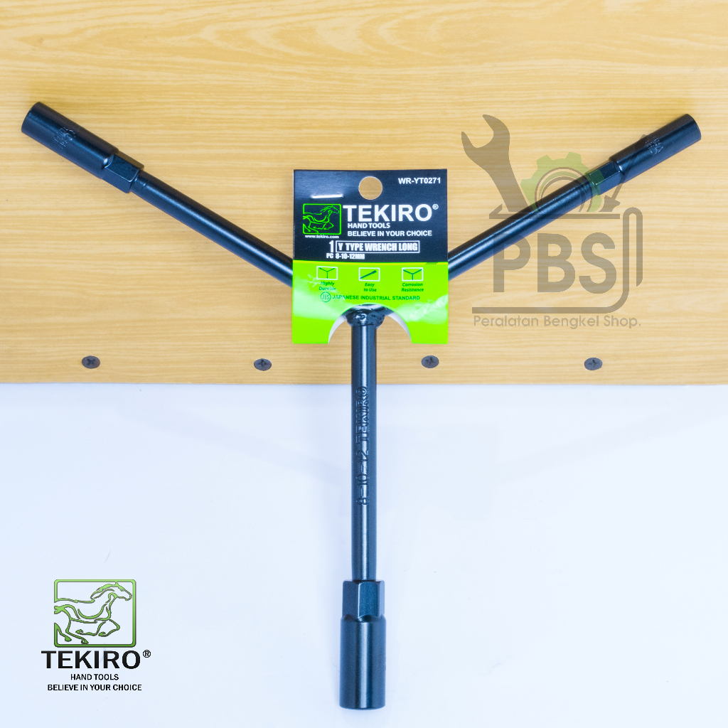 Kunci Y panjang TEKIRO original 100% . Kunci Y panjang ukuran 8 - 10 - 12mm