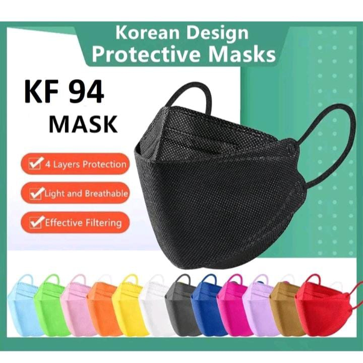 masker KF94 Masker Wajah 4 Layer 10pcs