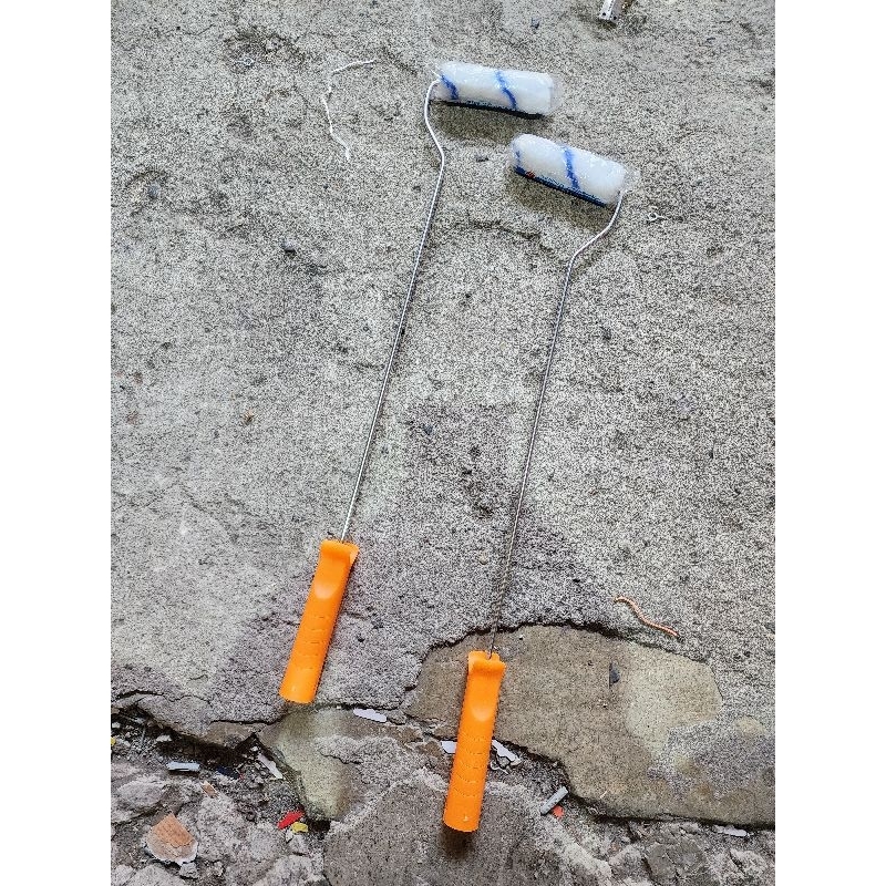 KUAS ROLL ROL DINDING MINI KECIL CAT GAGANG PLASTIK / KUAS ROLL KAPAL 4 INCH/KUAS ROLL PANJANG 60CM