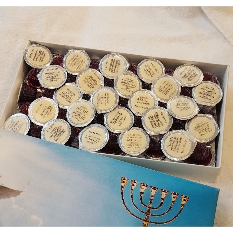 

Anggur+Hosti ayat 100pcs