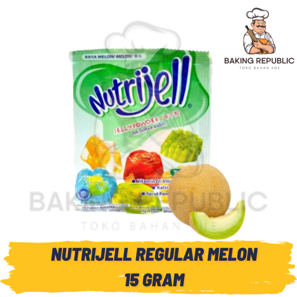 

NUTRIJELL MELON | 15 GRAM | NUTRIJELL AGAR AGAR MELON