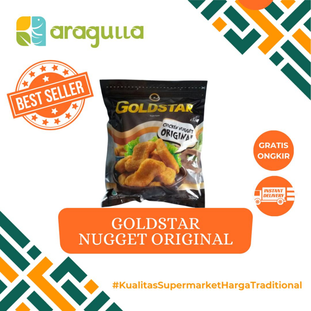

Goldstar Nugget Original [Sayur - Sayuran Segar Instant / Express Surabaya] - Aragulla