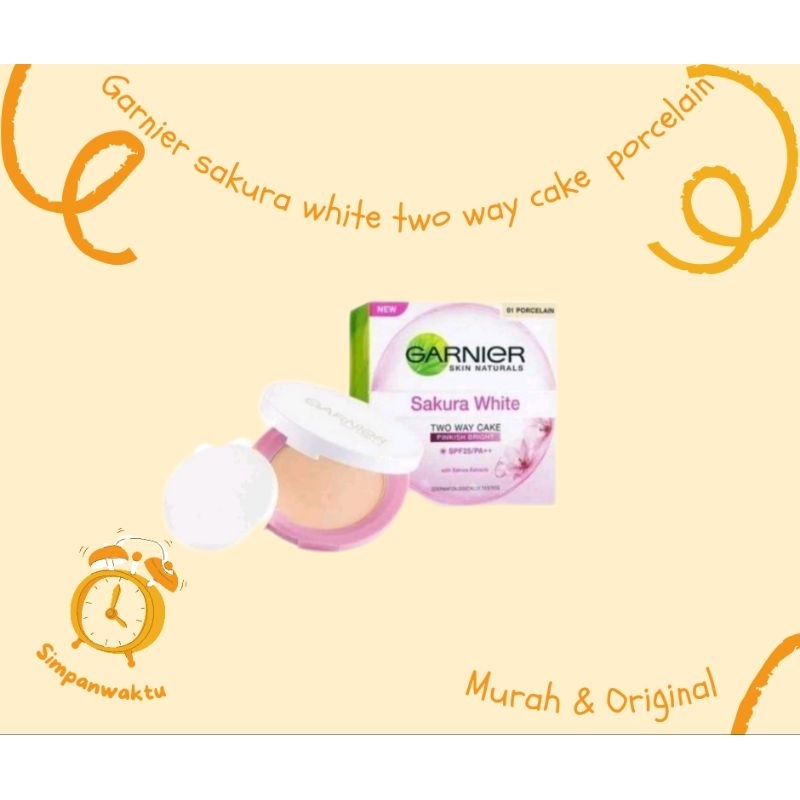 Garnier Sakura White Two way cake porcelain