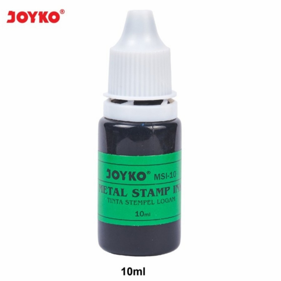 

JOYKO Metal Ink / Tinta Stamp Stempel Numerator Logam Black