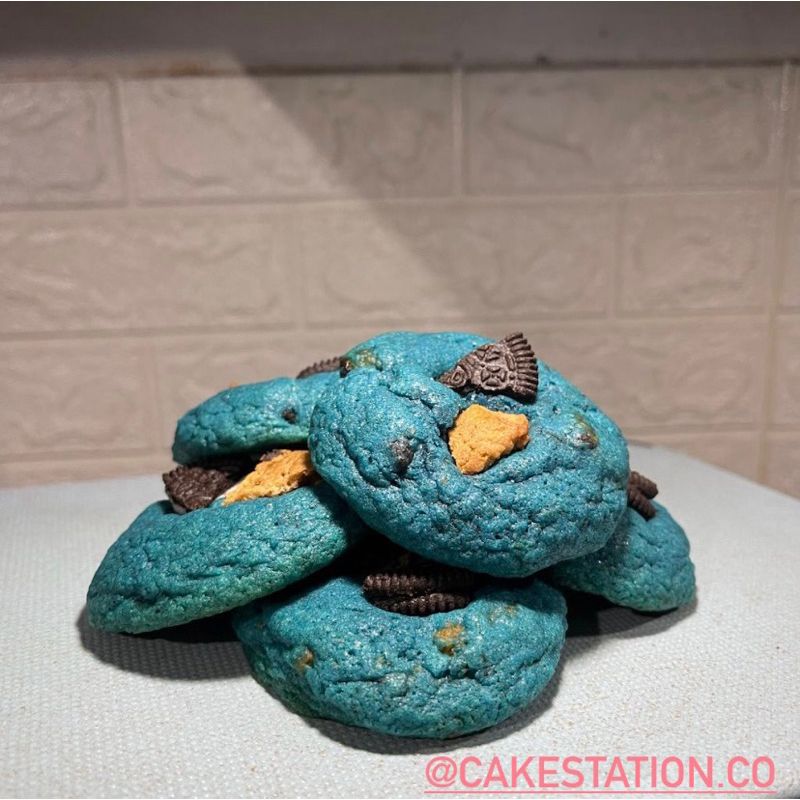 

✨CAKESTATION.CO✨ Cookie Monster Cookies