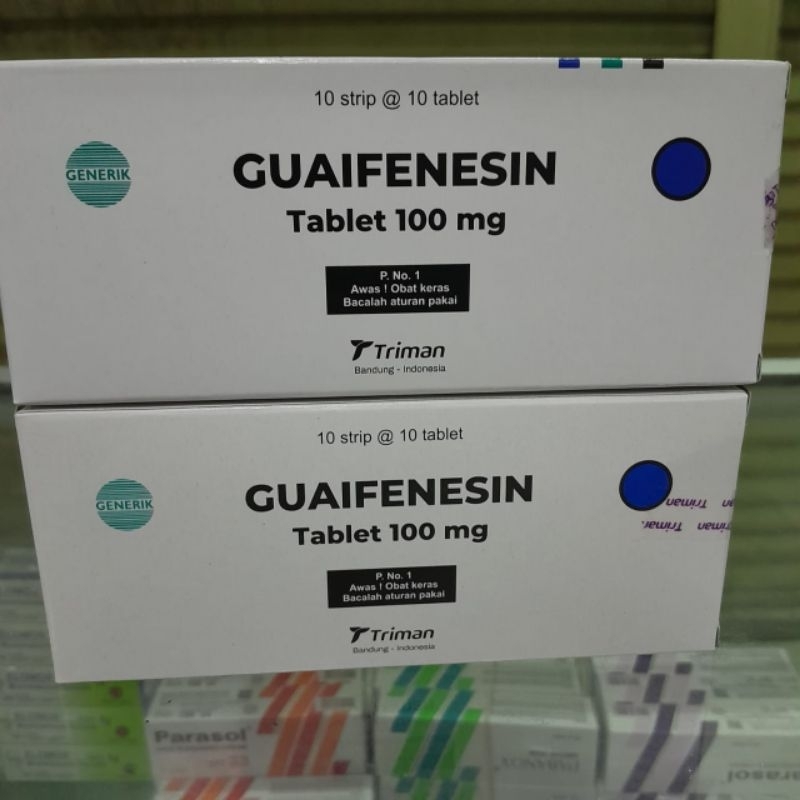 Guaifenesin tab