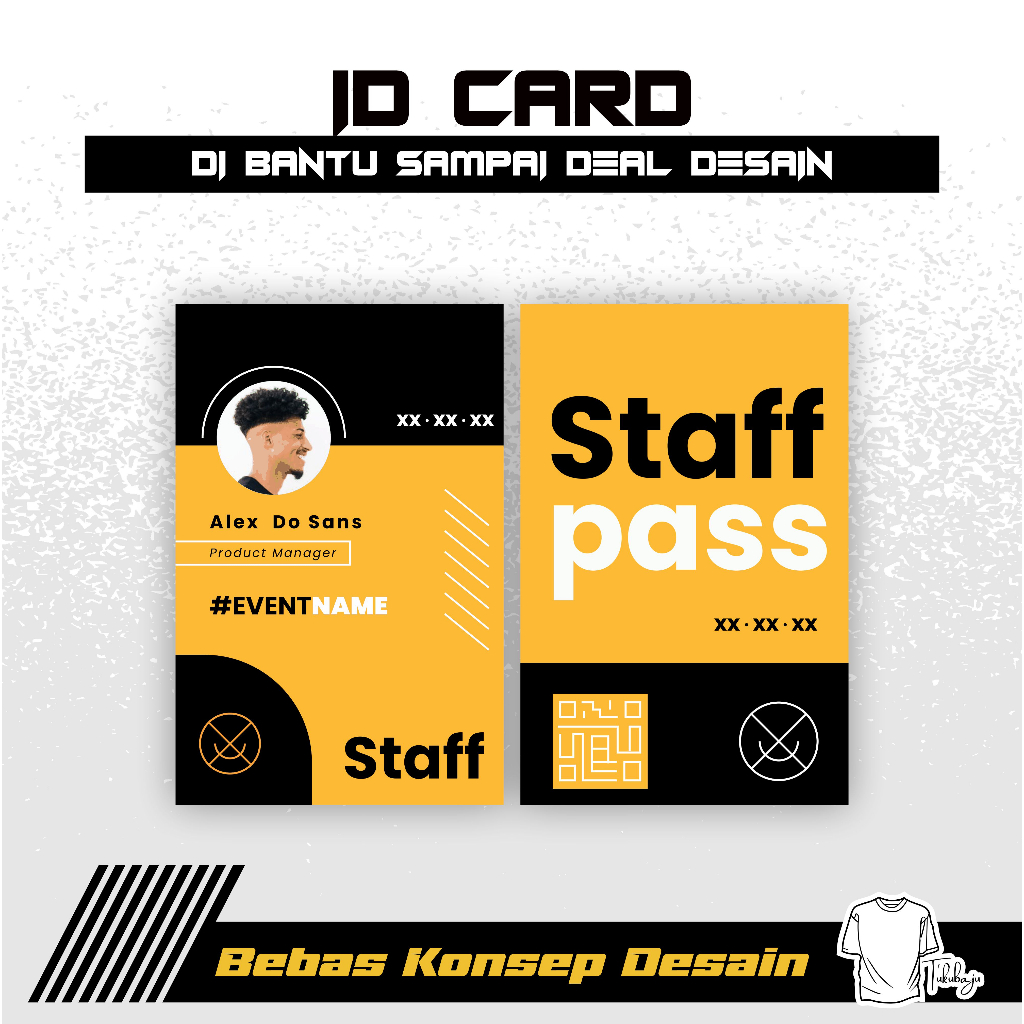

CETAK ID CARD CUSTOM BAHAN PVC, DESAIN DIBANTU SAMPE DEAL DESAIN