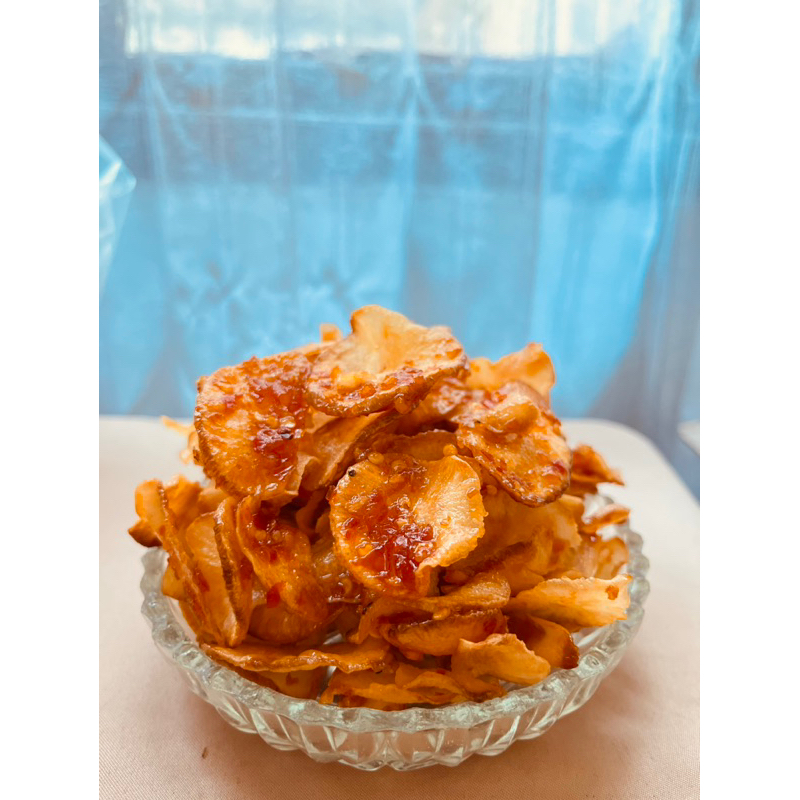 

Keripik Singkong Pedas Manis (100gr)