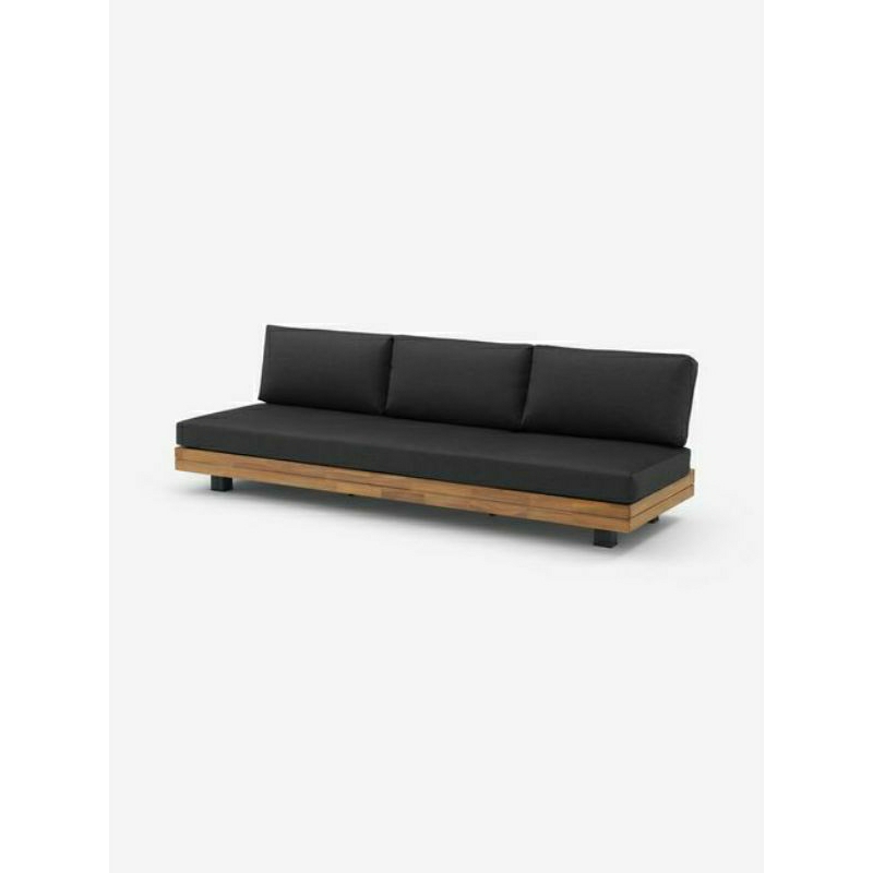 SOFA RUANG TAMU, SOFA 3 SEATER KAYU JATI SOLID