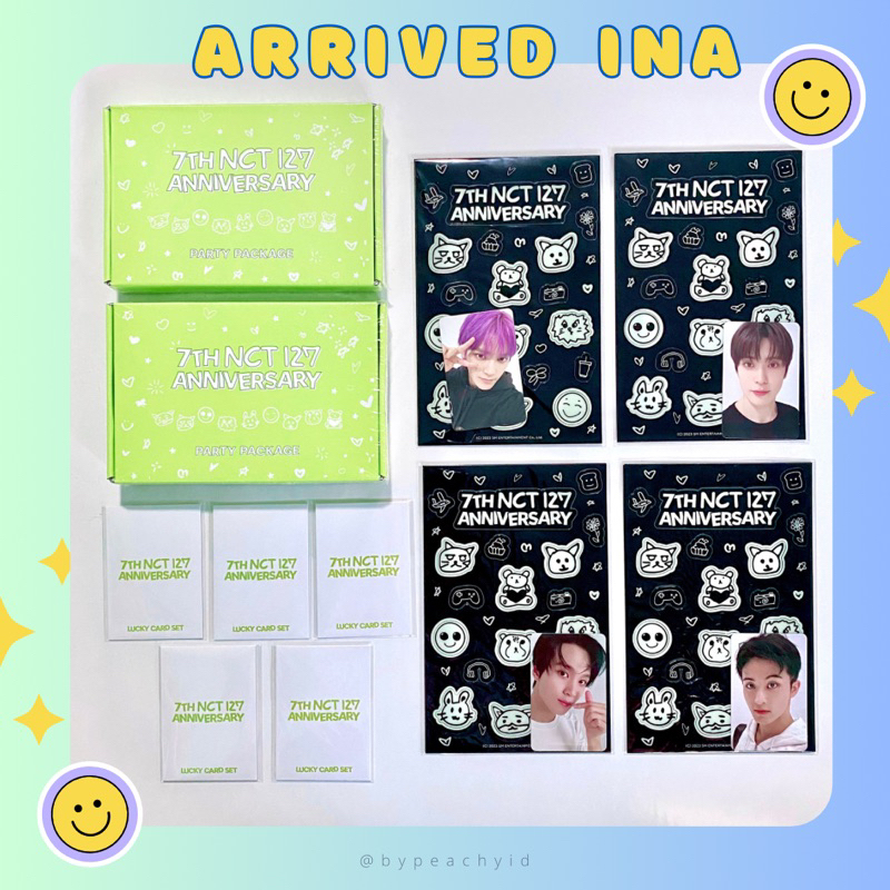 NCT 127 7th ANNIVERSARY MD SEALED Haechan party package