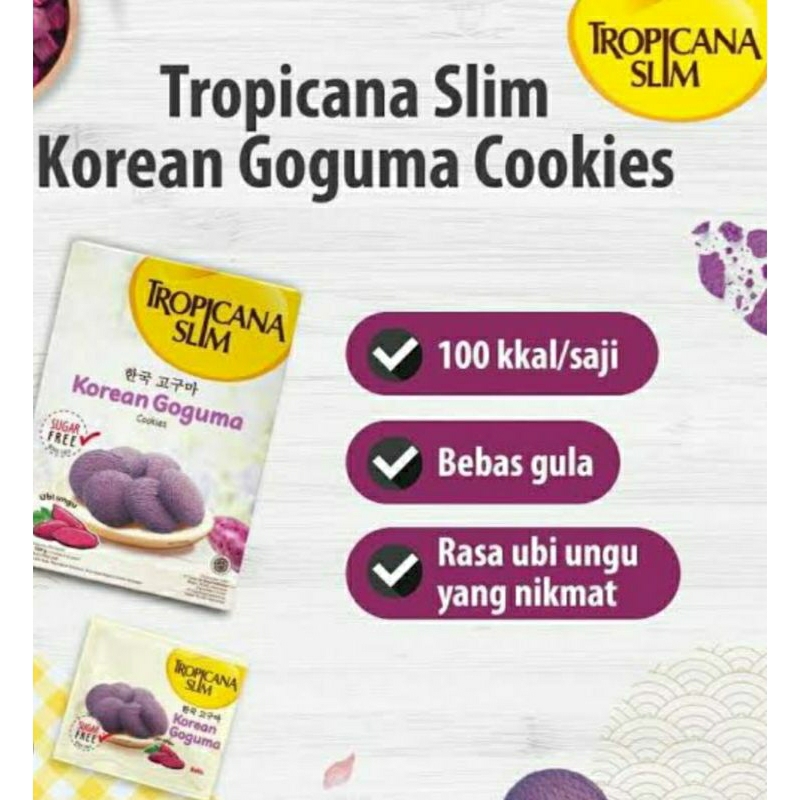 

tropicana slim cookies klepon, Hokkaido cheese, korean garlic, korean goguma