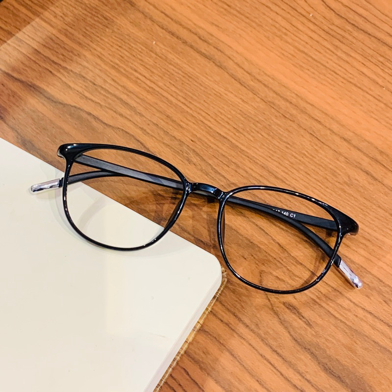 JAVAEYEWEAR - Kacamata Lentur Anti Patah Pria Wanita  Frame Modena Oval OVL5004