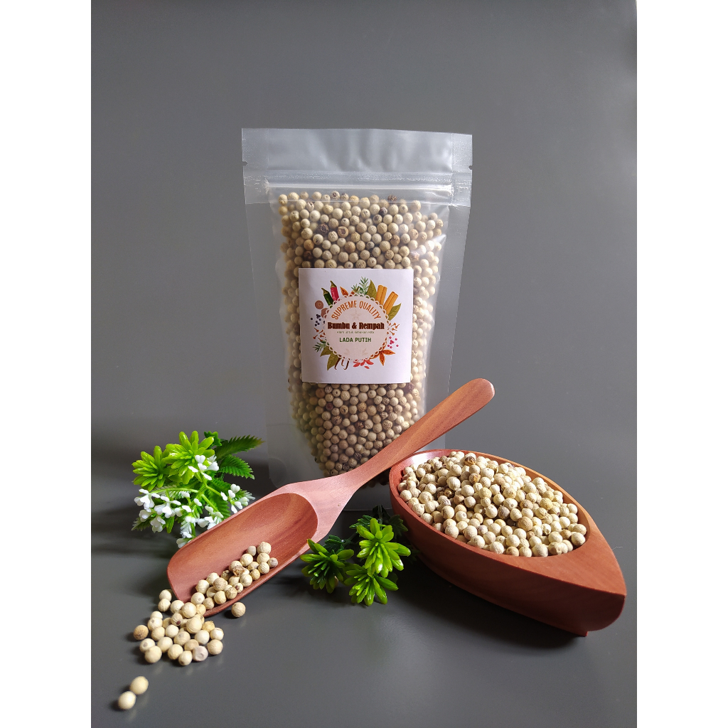 

Lada Putih Bangka Merica Sahang White Pepper 100 gram