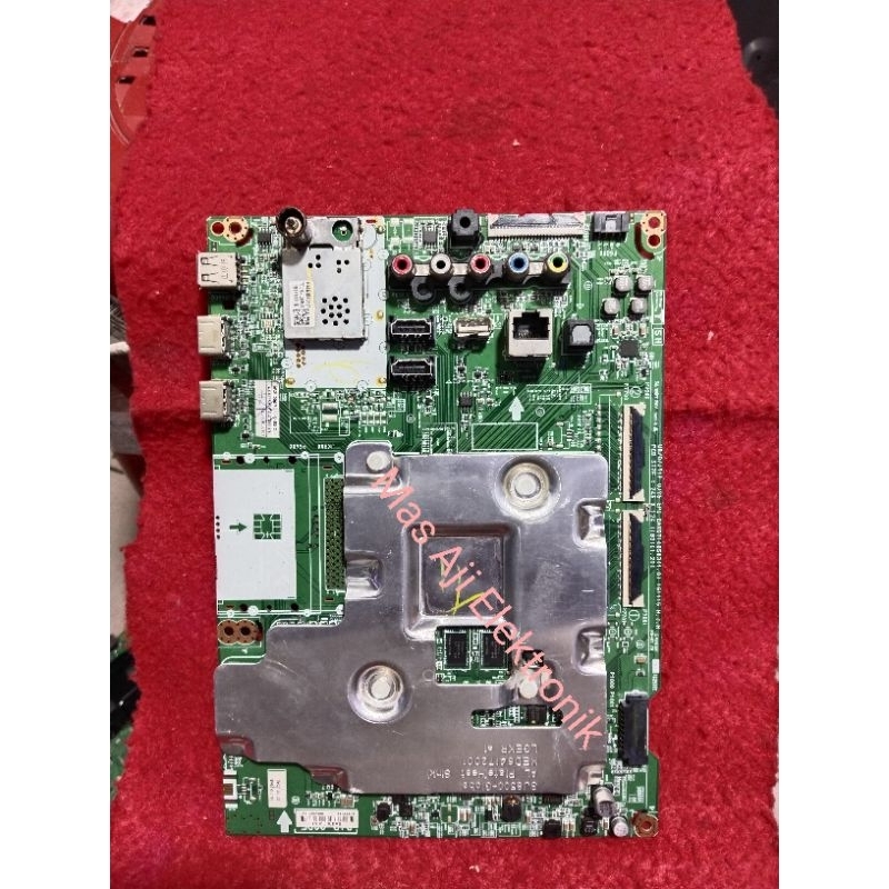 MB MAINBOARD TV LED LG 43UJ750T - MOBO - MESIN TV - MICOM - MOTHERBOARD TV LG 43UJ750 T