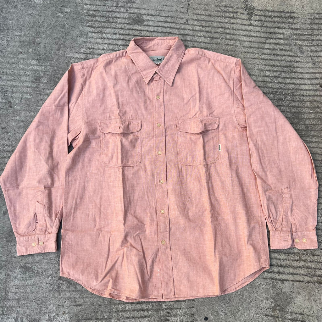 LL Bean Shirt Peach