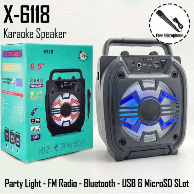 SPEAKER XTM 6118 KARAOKE