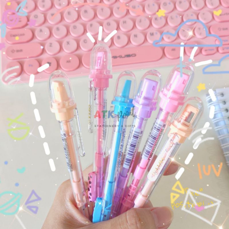 

ATK-POINT | TIZO Pensil mekanik 2.0 Kawaii | pensil cetekan 2.0mm TM01800
