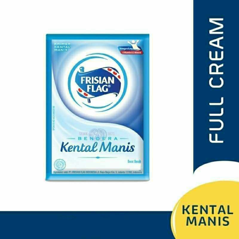 

[PCS] Susu Kental Manis Bendera Sachet 38 gr