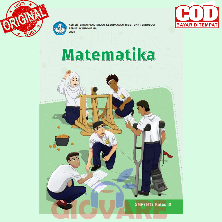 BUKU MATEMATIKA KELAS 9 KURIKULUM MERDEKA | MTK SMP/MTs KELAS 9 KEMENDIKBUD ORIGINAL