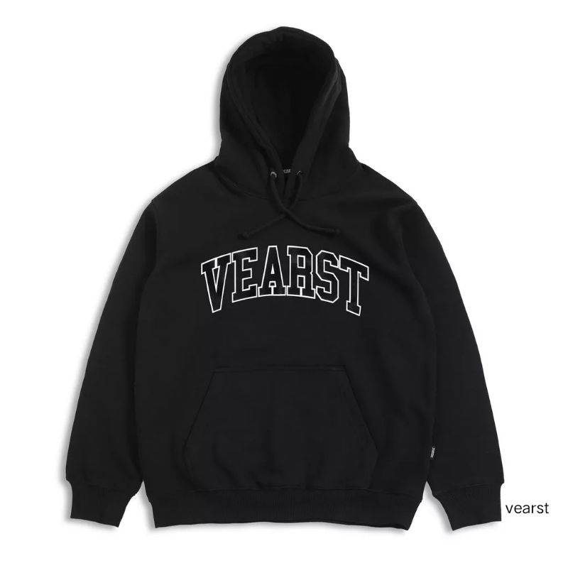 Hoodie vearst black unisex jaket sweater distro