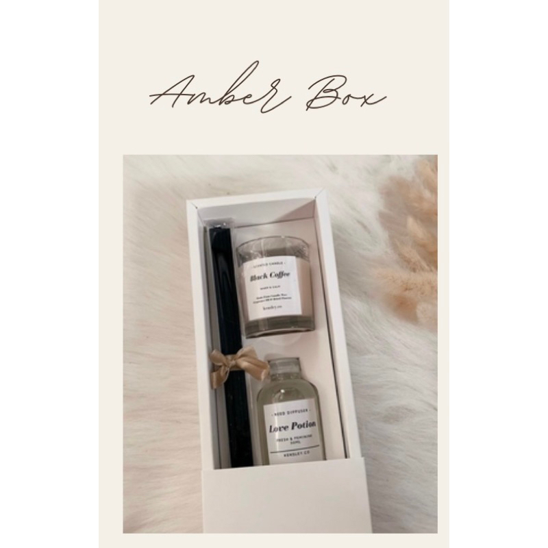 amber box, kado hadiah lilin aromatherapy diffuser denpasar bali