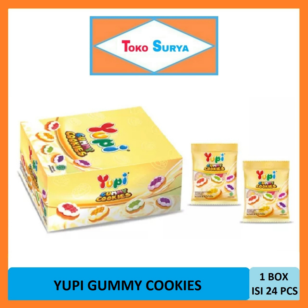 

Yupi Gummy Candies Gummy Cookies 24 x 6Gr