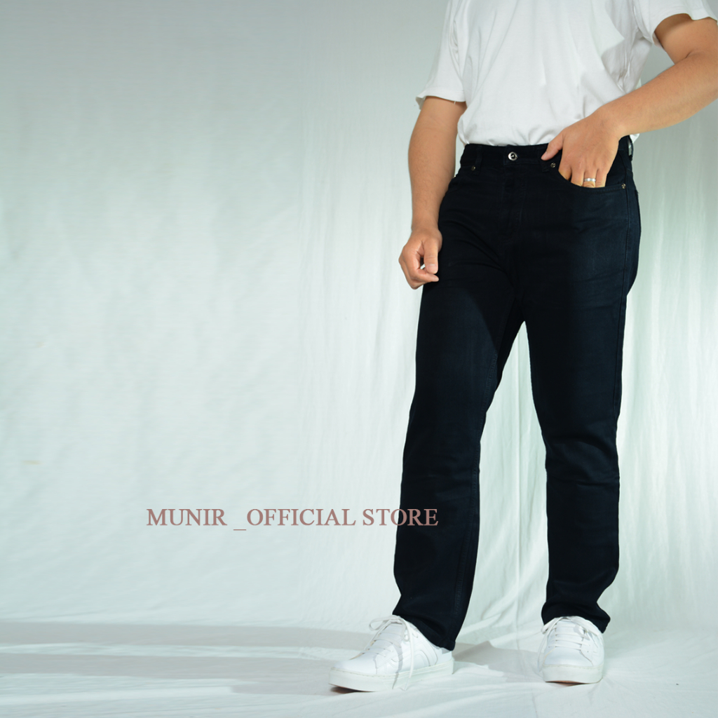 V'TONE CELANA PANJANG JENAS HITAM PRIA