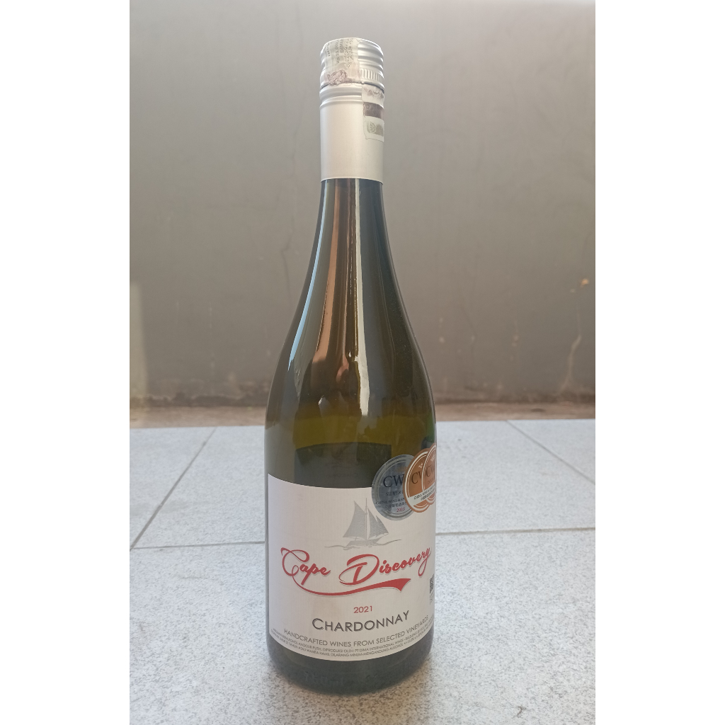Hiasan Botol Bekas Cape Discovery Chardonnay Pajangan