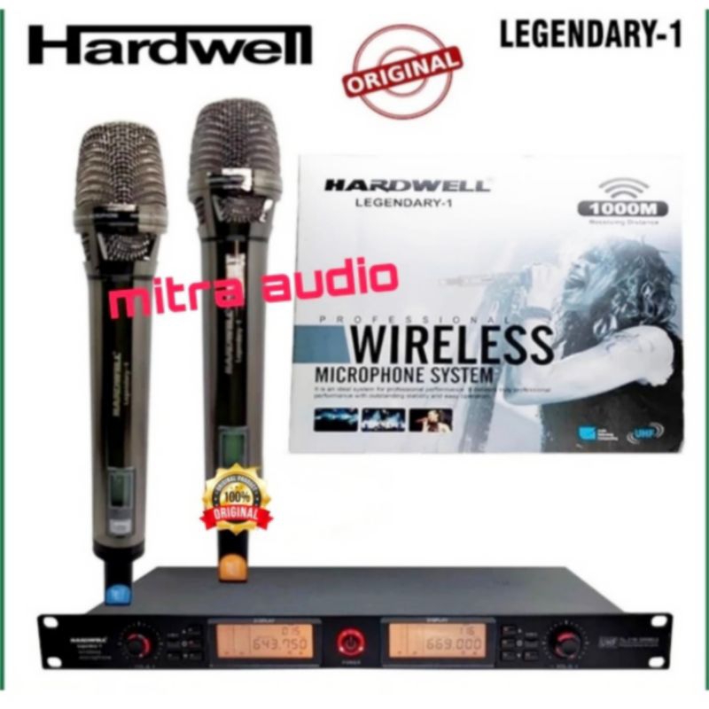 Mic wireless original Hardwell Legendary 1 Legendary1