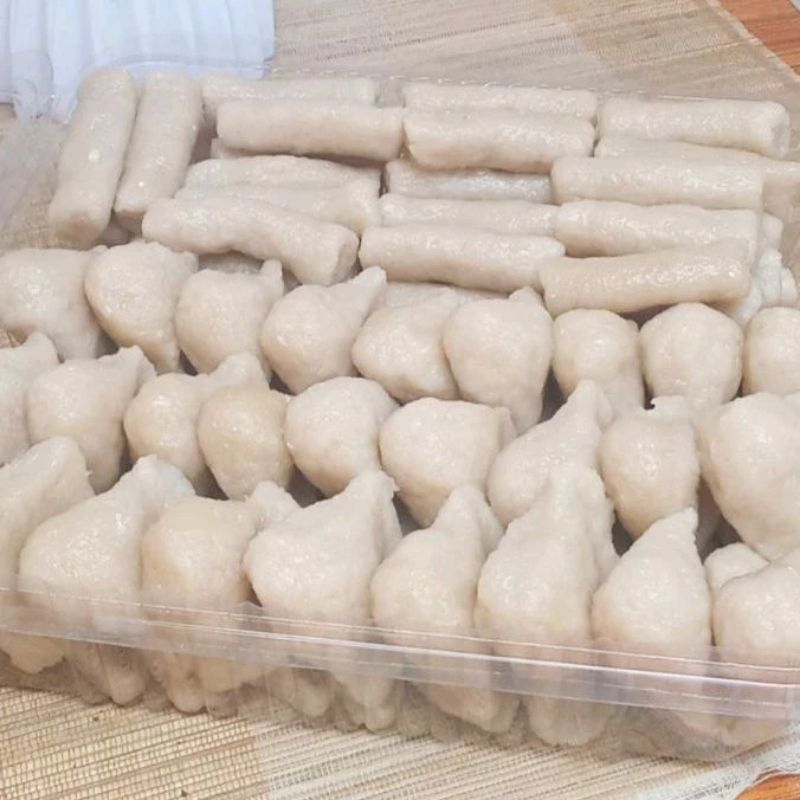 

pempek palembang asli isi 25 biji+cuko botol 200 mili