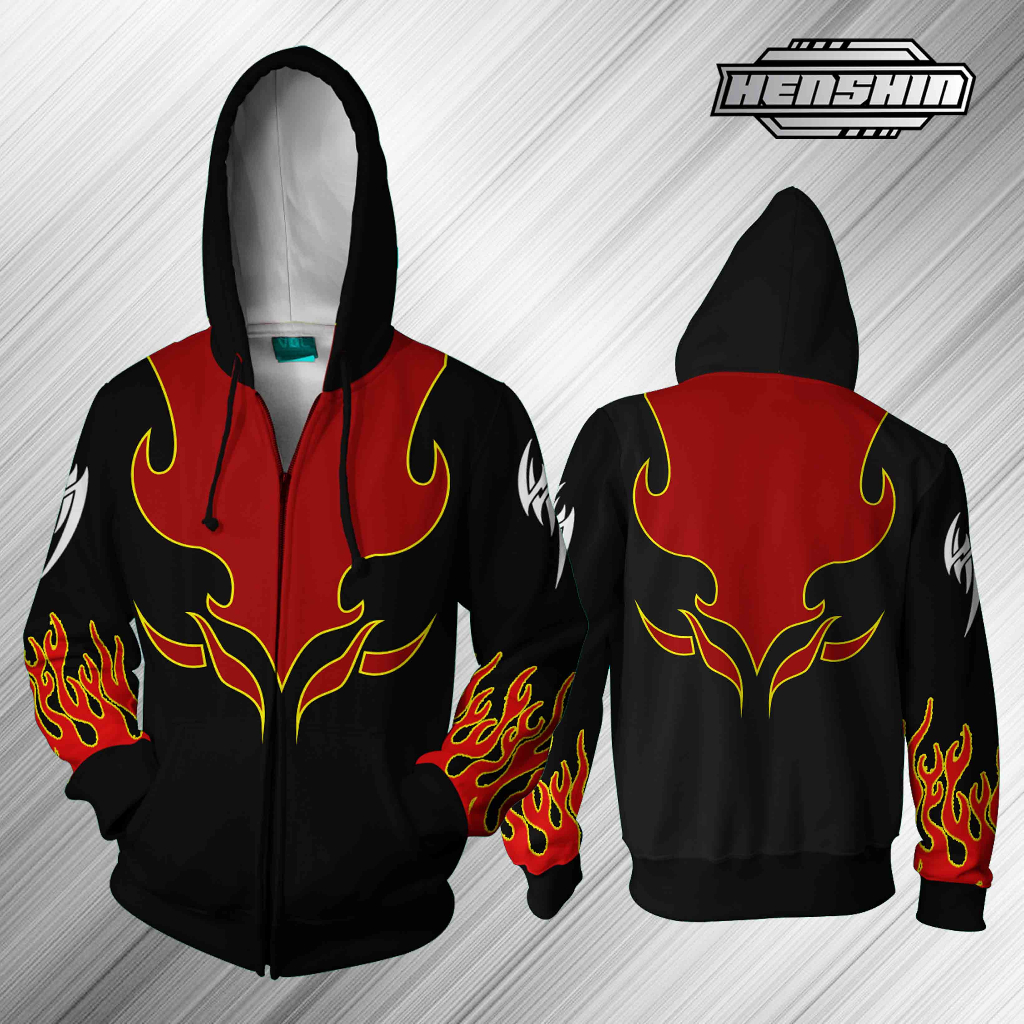 Jaket Hoodie Full Print Jin Kazama