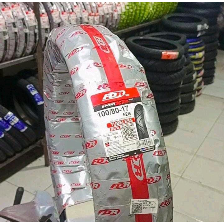 FDR Sport XR ukuran 100/80 ring 17 tubeless