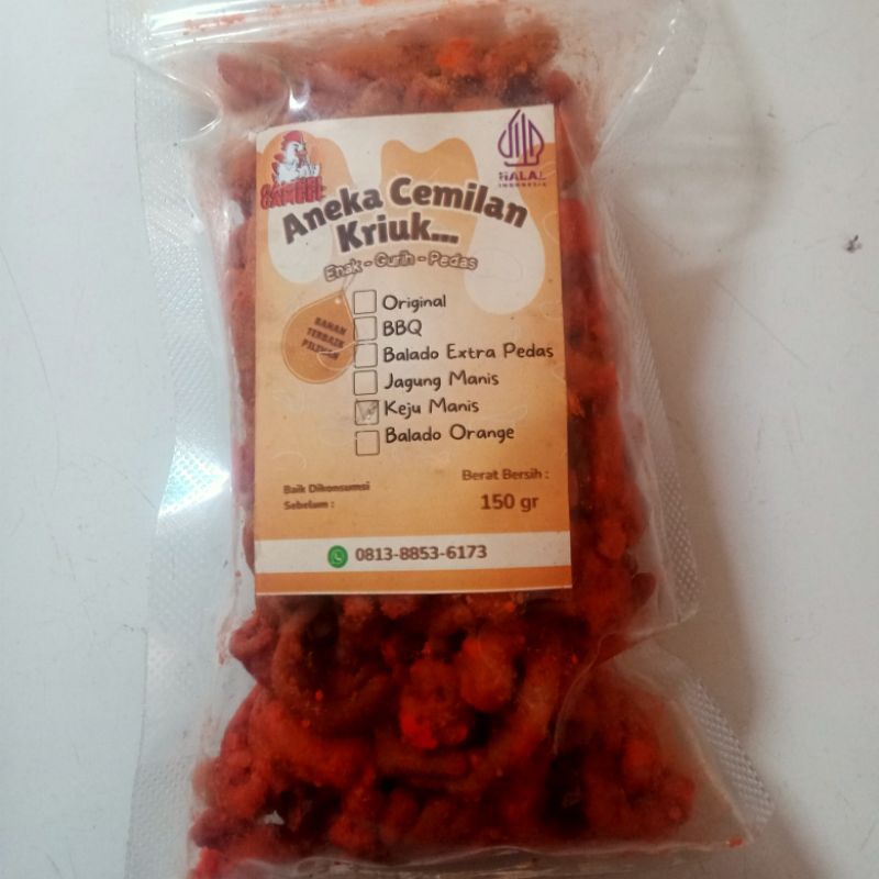 

usus crispy keju manis 150gr