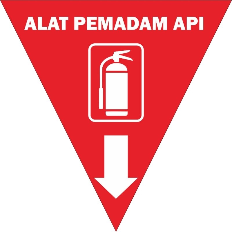 

akrilik alat pemadam api / apar