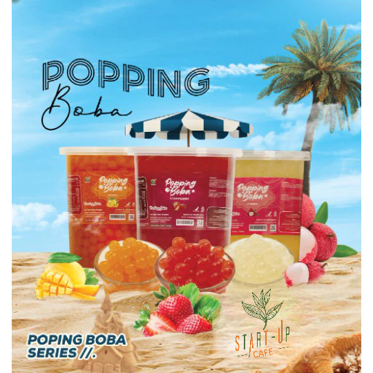 

Chuan Dai Poping Boba Kemasan 1 KG ( 8 Varian Rasa ) Popping Boba Premium Import Taiwan