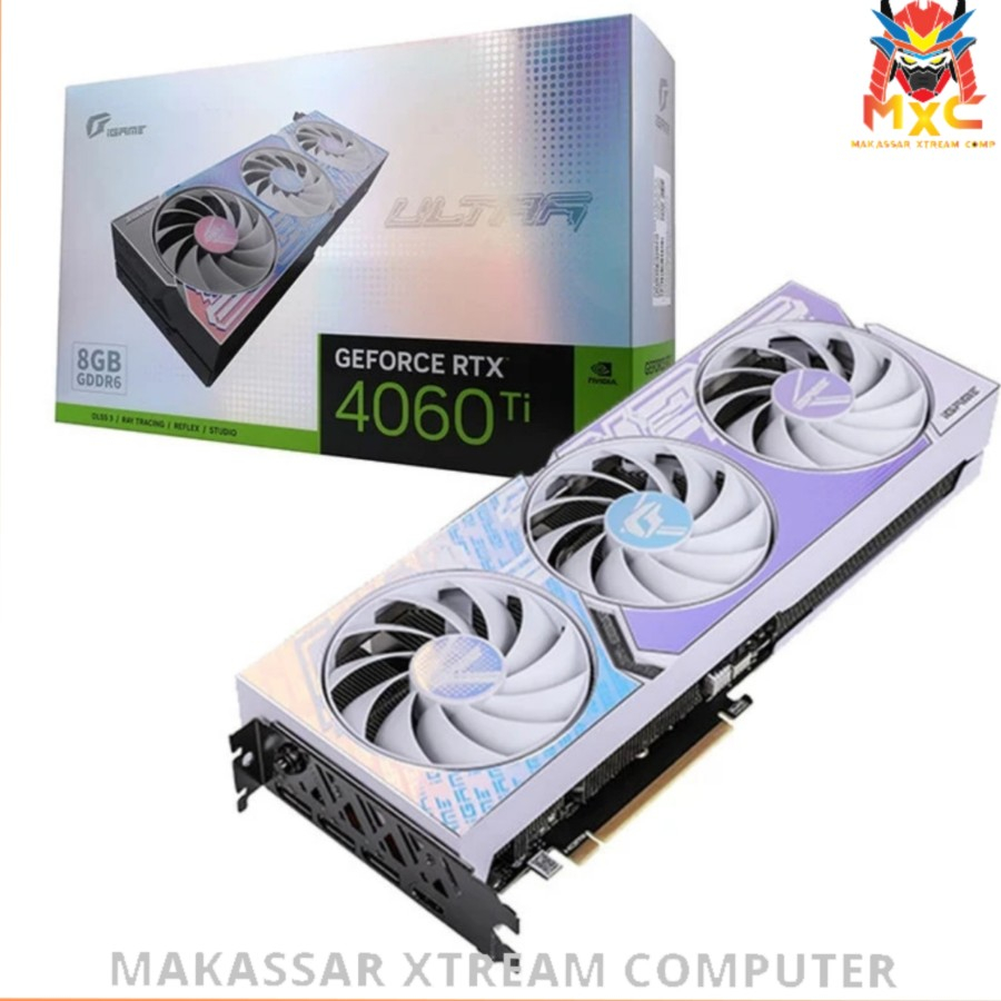 VGA Colorful iGame GeForce RTX 4060 Ti Ultra W OC 8GB-V RTX4060 TI