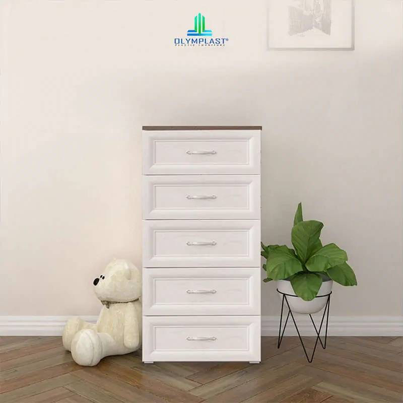 ODC CLASSIC 05-A/Laci Penyimpanan Plastik Klasik 5 Susun/Drawer Cabinet Serbaguna