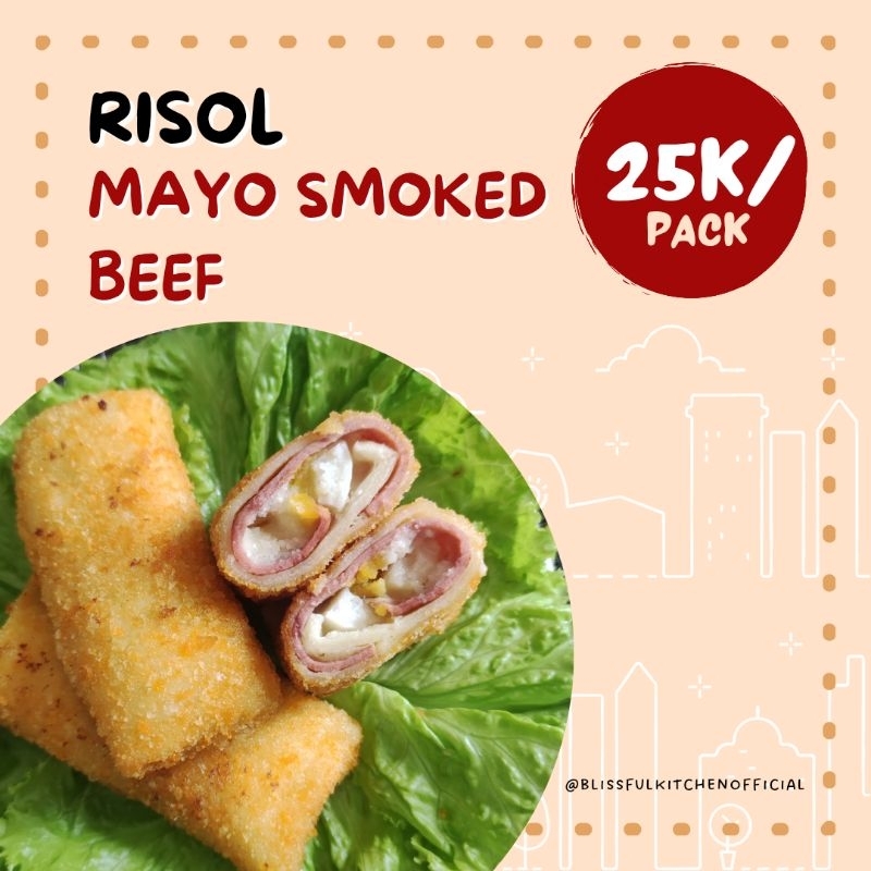 

RISOL MAYO SMOKED BEEF - BLISSFUL KITCHEN