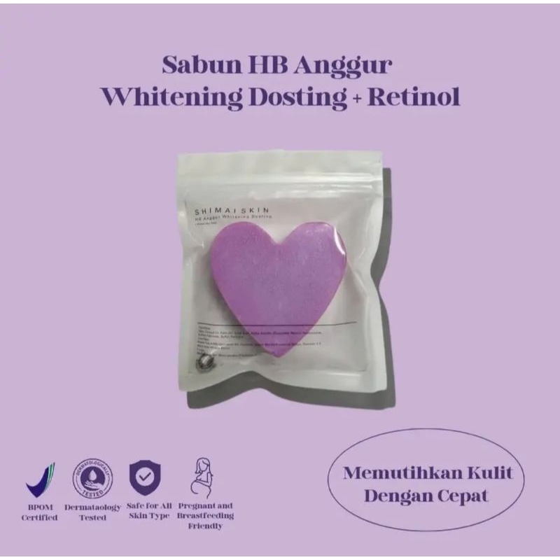 [READY] Sabun Dosting Anggur Dosting + Retinol Shimai Skin / Sabun Love Shimai Skin / Sabun Dosting 