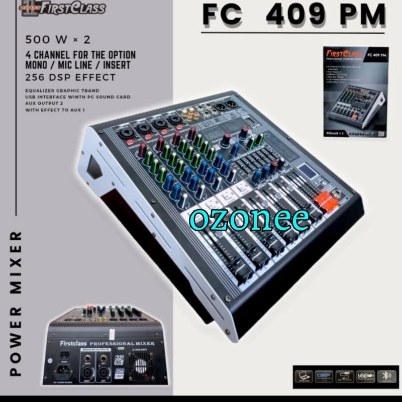 Power Mixer Firstclass FC409 PM/FC 409 PM/ FC409PM Original 500x2