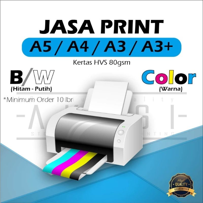 

Jasa Print HVS 80gr