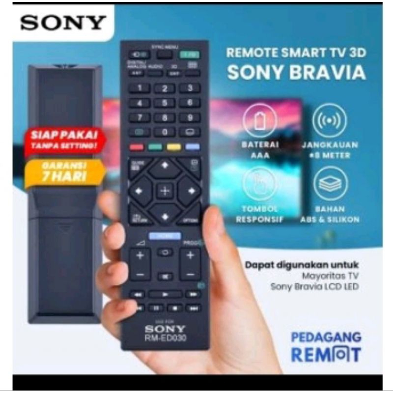 Remote TV LCD/LED Sony Bravia Original