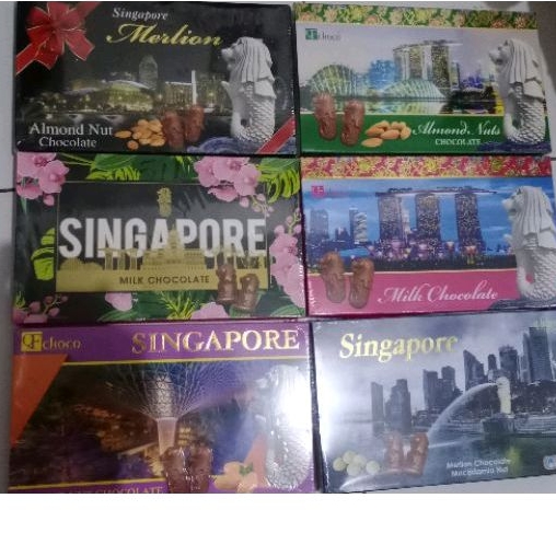 COKLAT MERLION SINGAPORE BOX 125GR