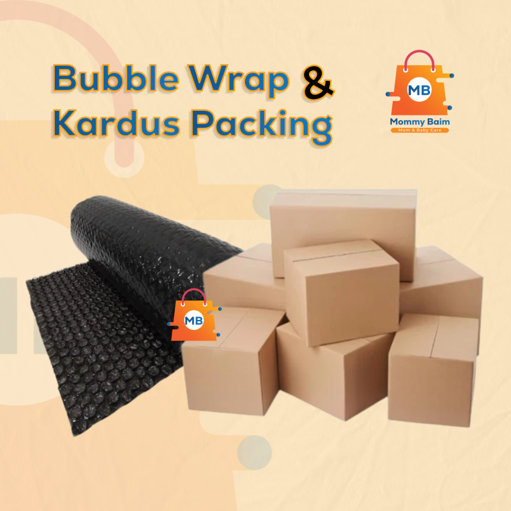 

BUBBLE Wrap dan KARDUS Packing