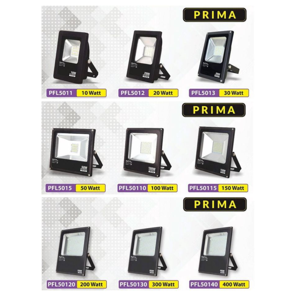 LAMPU SOROT  PIOLINE PFL 200W, 300W & 400W